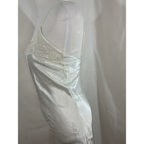 Victorias Secret Nightgown Slip Lingerie Off White 90s Womens Small Long - Picture 5 of 15